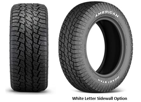 AMERICAN ROAD STAR LT275/70R18 E A/T BSW